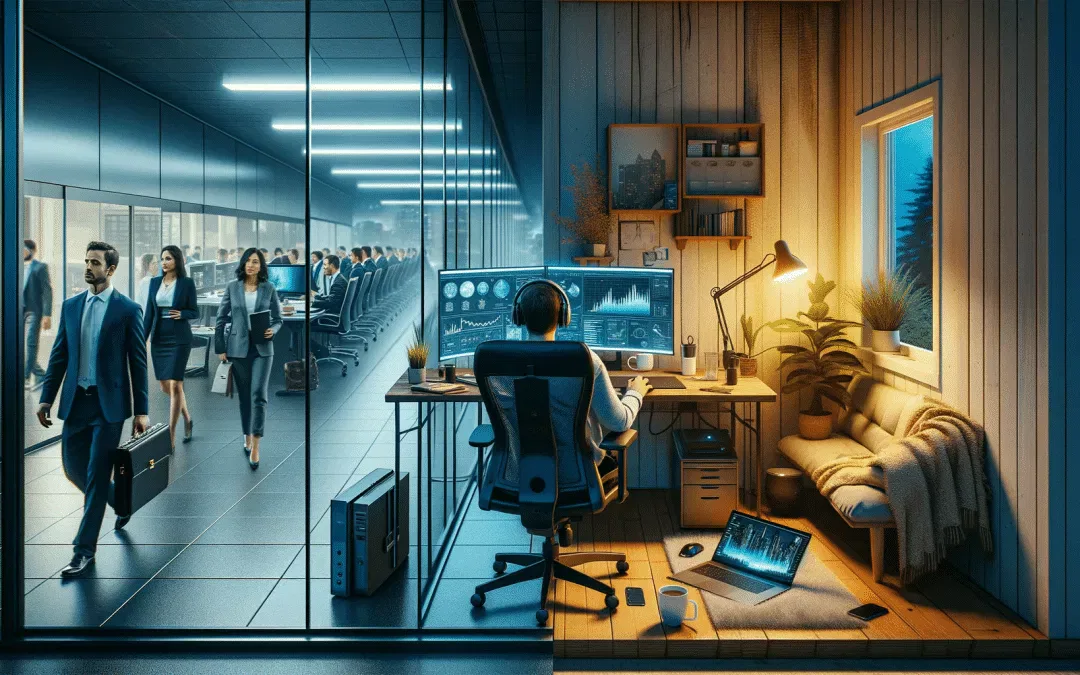 Teletrabalho ou Trabalho Presencial: Qual é o mais sustentável?