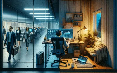 Teletrabalho ou Trabalho Presencial: Qual é o mais sustentável?